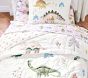 Floral Dino Organic Sheet Set