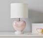 Iridescent Heart Table Lamp (17&quot;)