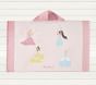 Disney Princess Castles Beach Hooded Towel