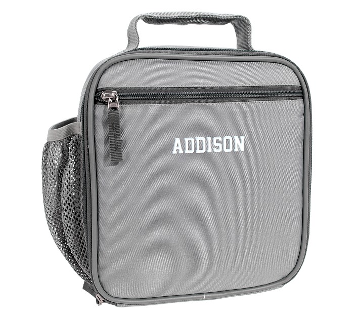 Fairfax Solid Gray Lunch Boxes