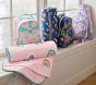 Mackenzie Pink Rainbows Chenille Small Backpack &amp; Nap Mat Bundle, Set of 2