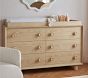 WE x PBK Vivienne 6-Drawer Nursery Dresser &amp; Topper Set (56w x 18d&quot;)