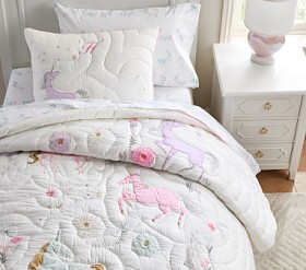 PBK online twin unicorn quilt