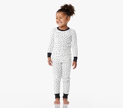 Emily & Meritt Ditsy Floral Organic Cotton Pajama Set