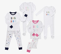 Big & Lil Sibling Organic Cotton Pajamas Collection