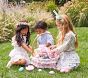 LoveShackFancy Cabbage Rose Easter Basket Liners &amp; Bow