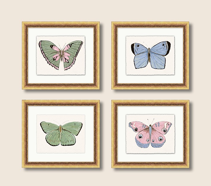 Jordan Connelly Soft Butterfly Framed Wall Art