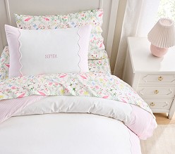 Bea Scalloped Border Duvet Cover & Shams