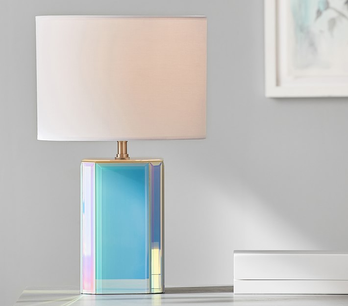 Iridescent Table Lamp