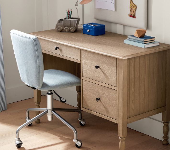Catalina Storage Desk Tech Hutch Seadrift