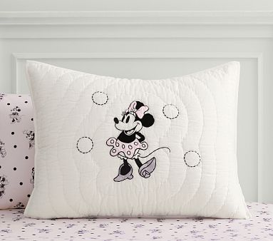 Newest Pottery Barn Kids Minnie Quilt and Sham - Twin