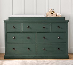 Charlie 7-Drawer Dresser & Topper Set (58w x 20d")