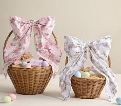 LoveShackFancy Cabbage Rose Easter Basket Liners & Bow