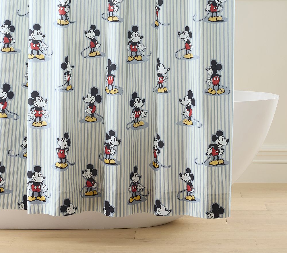 Disney Home x Sanderson Mickey Mouse Shower Curtain