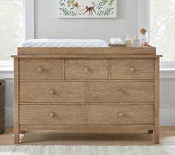 Kendall 7-Drawer Dresser & Topper Set (55w x 19d")