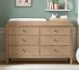 Harlow 6-Drawer Dresser &amp; Topper Set (56w x 19d&quot;)