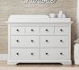 Larkin 8-Drawer Dresser &amp; Topper Set (54w x 21d&quot;)