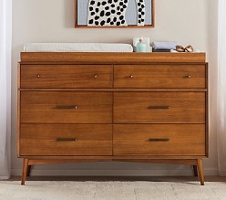 west elm x pbk Mid-Century 6-Drawer Changing Table (56w x 18d")