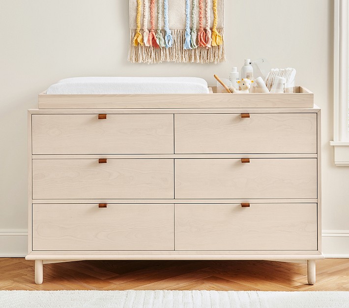 Nash 6-Drawer Dresser &amp; Topper Set (56w x 20d&quot;)