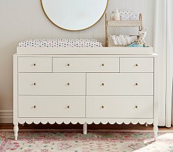 Penny 7-Drawer Dresser & Topper Set (56w x 19d")