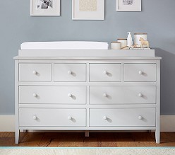 Emerson 8-Drawer Dresser & Topper Set (57w x 19d")