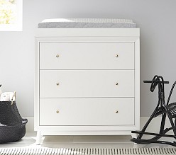 Sloan 3-Drawer Dresser & Topper Set (34w x 18d")