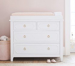 Ava Regency 4-Drawer Dresser& Topper Set (41w x 19d")