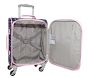 Mackenzie Navy Pink Multi Hearts Spinner Luggage