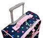 Mackenzie Navy Pink Multi Hearts Spinner Luggage