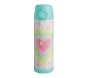 Mackenzie Pink Heart Tie-Dye Water Bottle