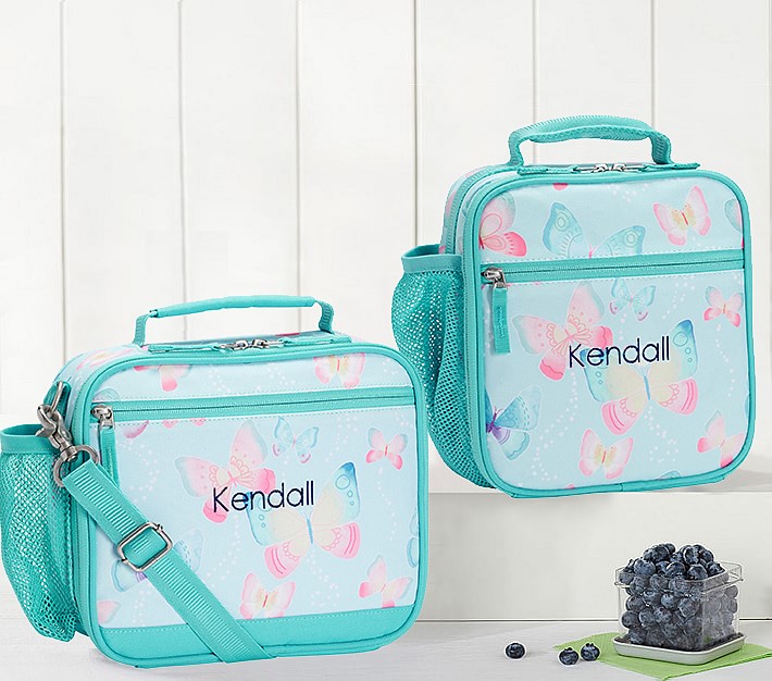 Mackenzie Aqua Gigi Butterfly Lunch Boxes