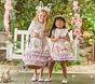 LoveShackFancy Cabbage Rose Easter Basket Liners &amp; Bow