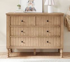 Catalina Beadboard 4-Drawer Dresser (45w x 19d")