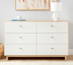 Cora 6-Drawer Dresser (56w x 20d")