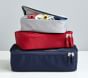 Mackenzie Gray/Navy/Red Packing Cubes, Set of 3