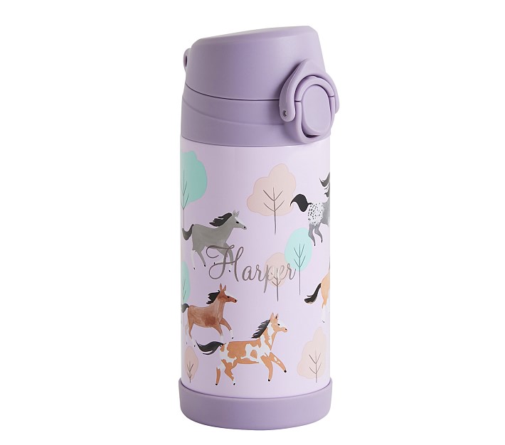 Mackenzie Lavender Wild Horses Water Bottle