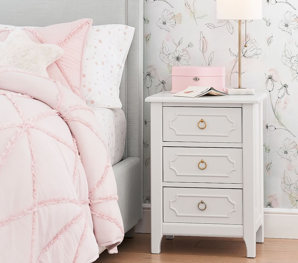 Ava Regency Nightstand 20" - Elegant Bedroom Storage