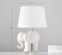 Ceramic Elephant Lamp