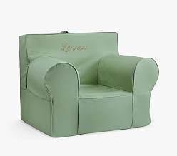 Oversized Anywhere Chair®, Sage Twill