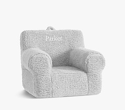 Kids Anywhere Chair®, Gray Cozy Sherpa