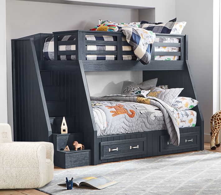 Belden Twin Over Full Stair Bunk Bed