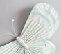 Aqua Crepe Paper Butterflies, Set of 2