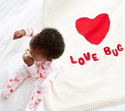 Love Bug Heirloom Baby Blanket