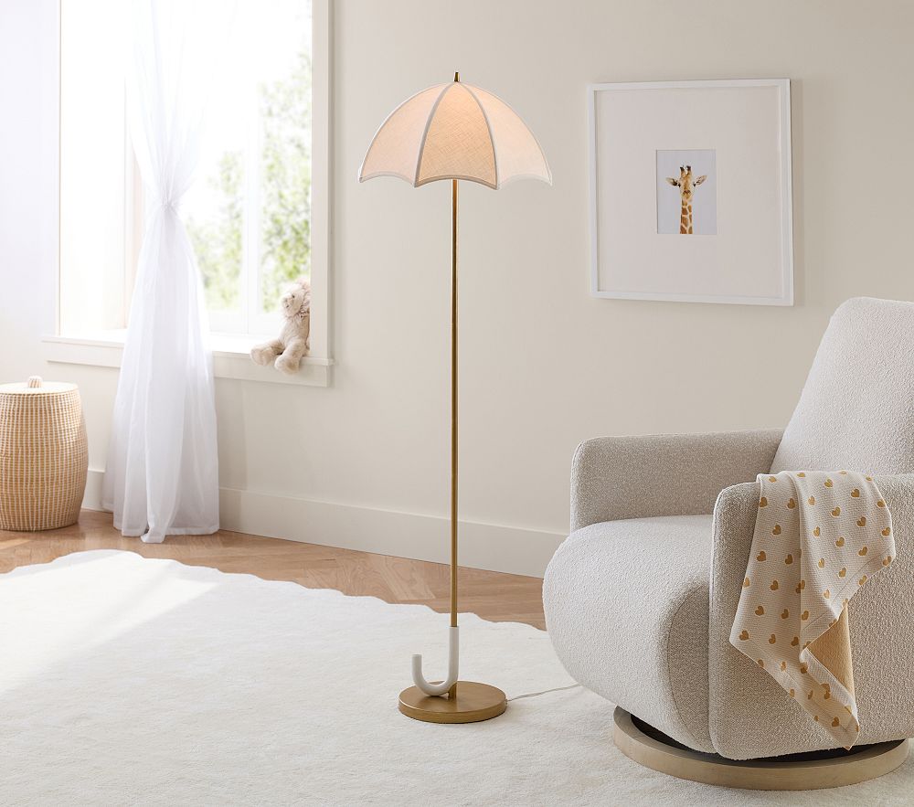 Umbrella Shaped Floor Lamp (58&quot;)