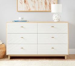 Cora 6-Drawer Dresser (56w x 20d")