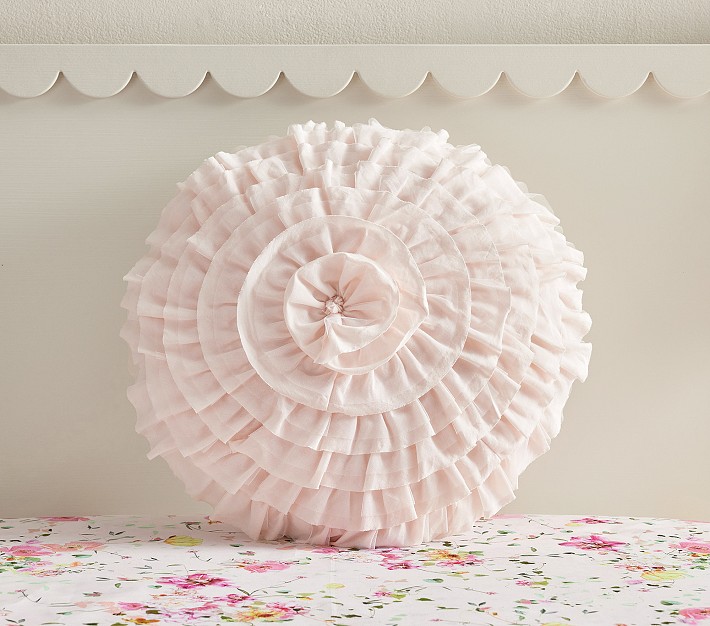 Monique Lhuillier Rosette Tulle Pillow