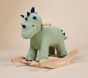 Light-Up Dino Plush Nursery Rocker