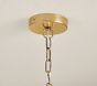 Large Capiz Chandelier (22&quot;)