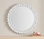 Ruffle Round Mirror (30&quot;)