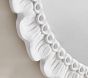 Ruffle Round Mirror (30&quot;)